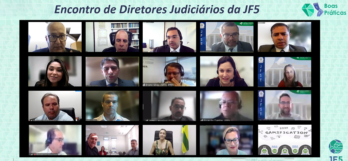 Acesse a notícia completa: JFPB apresenta iniciativas inovadoras em encontro de diretores da 5ª Região 