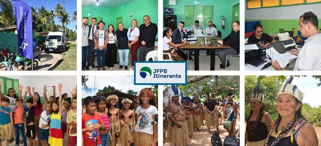 Acesse a notícia completa: Comunidade indígena potiguara de Baía da Traição é beneficiada com a Justiça Itinerante da JFPB  