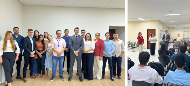 Acesse a notícia completa: Justiça Federal em Sousa recebe visita de estudantes do curso de Direito 