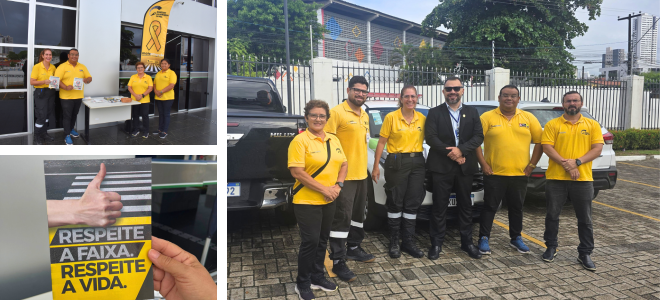 Acesse a notícia completa: Maio Amarelo: JFPB recebe Semob em ação de Segurança do Trânsito 