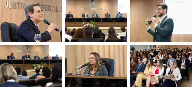 Acesse a notícia completa: III Jornada de Saúde da Paraíba inicia debates sobre acesso à Justiça em saúde pública 