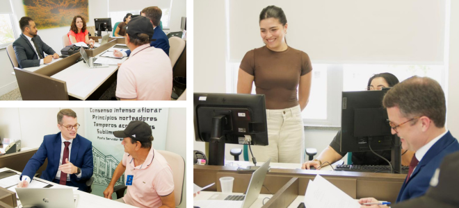 Acesse a notícia completa: Cejusc/JFPB alcança 83,1% de acordos na Semana Nacional de Conciliação 