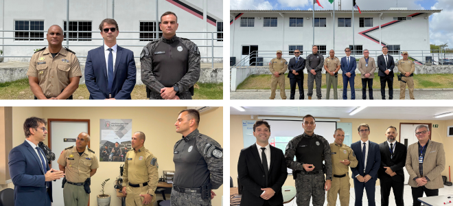 Acesse a notícia completa: JFPB realiza visita institucional ao Batalhão de Choque da Paraíba 
