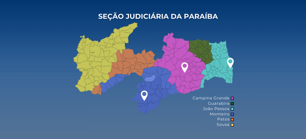 Acesse a notícia completa: Varas federais da Paraíba passam a ter novos juízes a partir desta quarta-feira (4) 