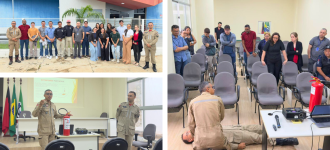 Acesse a notícia completa: Justiça Federal na Paraíba promove capacitação em primeiros socorros e uso de extintores 