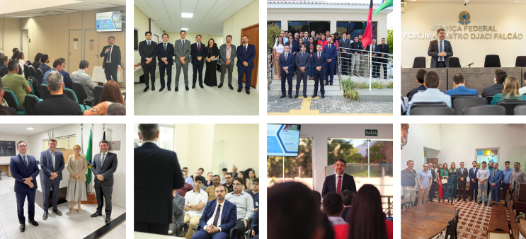 Acesse a notícia completa: Correição do TRF5 é concluída na Justiça Federal na Paraíba com agenda no interior