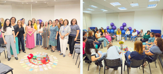 Acesse a notícia completa: Nujure/CEJUSC João Pessoa promove círculo restaurativo sobre autocuidado durante o Mês da Mulher 