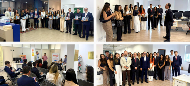 Acesse a notícia completa: Estudantes de Direito visitam instalações da Justiça Federal na Paraíba