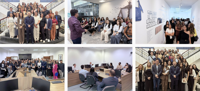 Acesse a notícia completa: Justiça Federal na Paraíba recebe visita de estudantes de Direito e Psicologia