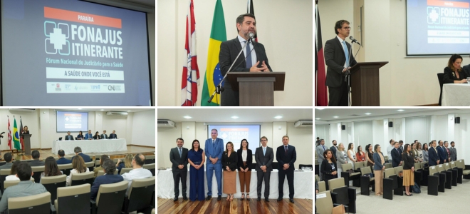 Acesse a notícia completa: FONAJUS Itinerante debate desafios da judicialização da saúde na Paraíba 
