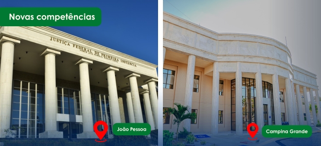 Acesse a notícia completa: Reorganização das varas federais de João Pessoa e Campina Grande entra em vigor 