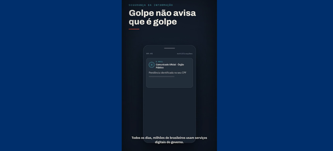 Acesse a notícia completa: JFPB divulga vídeo sobre segurança digital e alerta para golpes de personificação governamental 