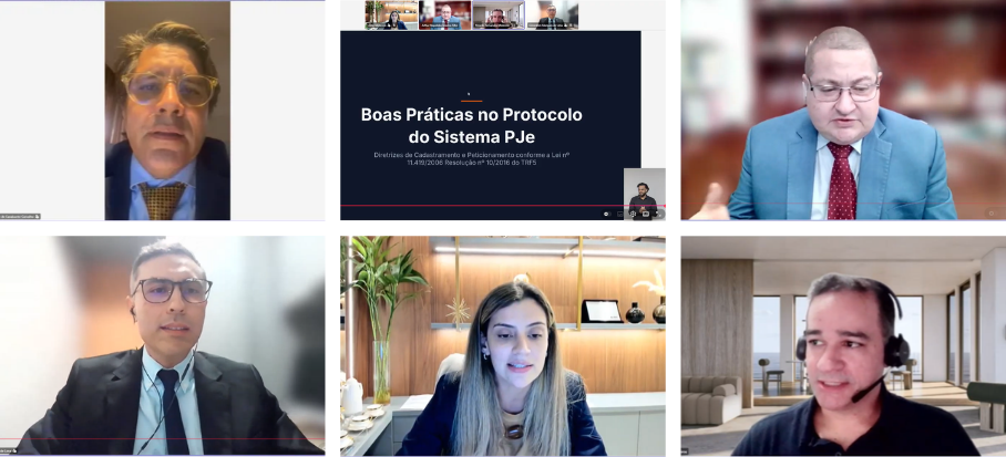 Acesse a notícia completa: Live reúne Justiça Federal e advocacia para aprimorar o cadastro de ações nos Juizados Especiais Federais 