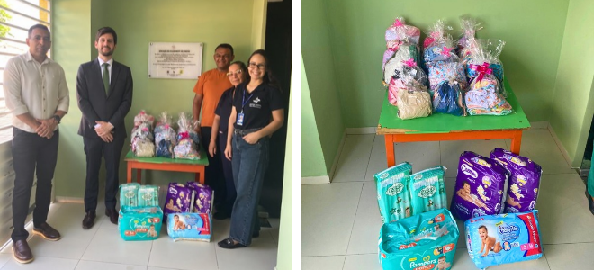 Acesse a notícia completa: Justiça Federal em Monteiro entrega kits de roupas íntimas e fraldas à Casa de Acolhimento São Sebastião 