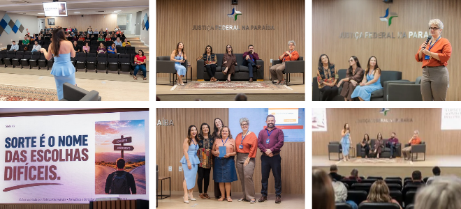 Acesse a notícia completa: Palestra inaugura Programa de Preparação para Aposentadoria da Justiça Federal na Paraíba